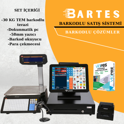 BARKODLU SİSTEM / HER SEKTÖRE UYUMLU