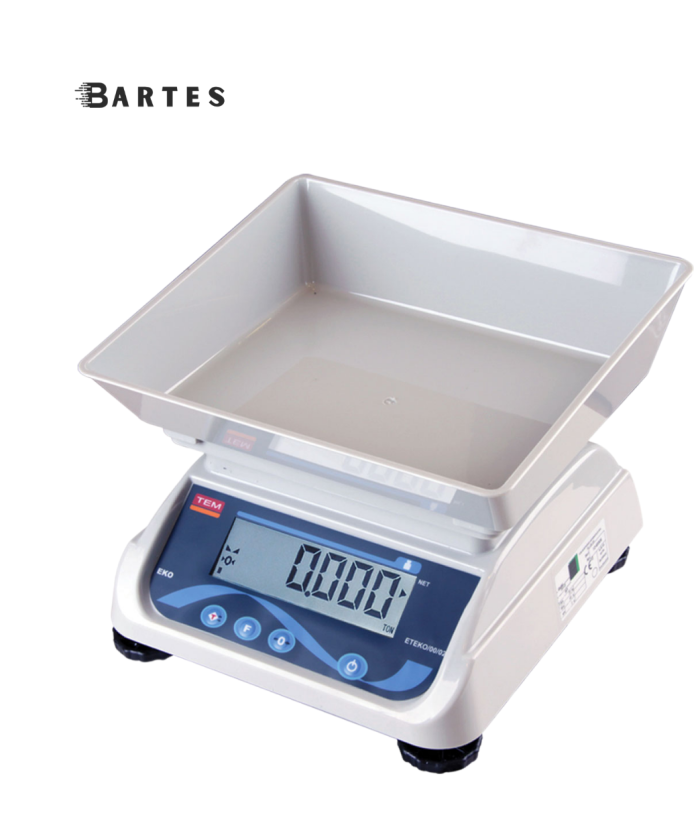 ekoterazilcd TEM EKO LCD 6 KG TARTIM TERAZİSİ - Görsel 1