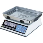TEM EGE LCD 30 KG ÇUKUR KEFELİ PAZARCI TERAZİSİ