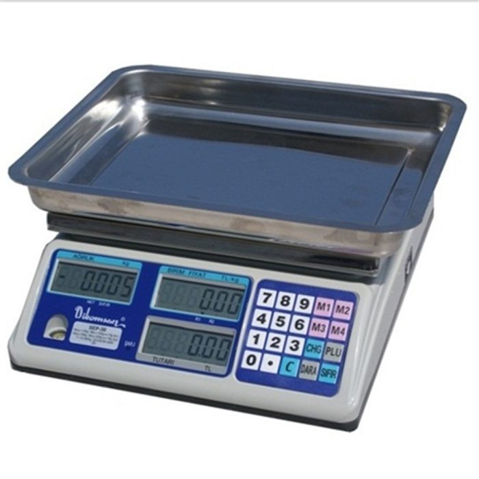 dikomsan-sep-30-model-fiyat-hesaplamali--cf76 Dikomsan SEP  30 KG / 5-10 GR  FİYAT HESAPLAMALI TERAZİ - Görsel 1